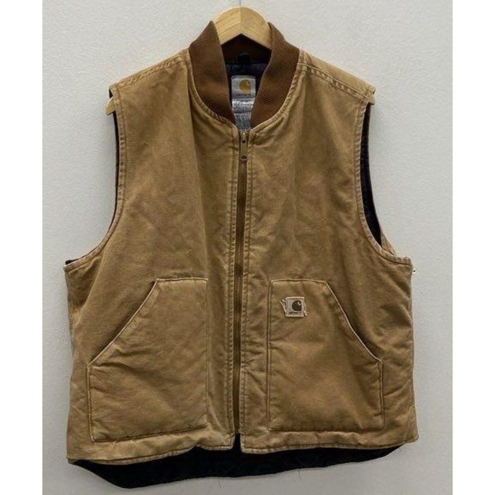 Carhartt Men's‎ Arctic Quilt Lined Sandstone Vest - Size XL